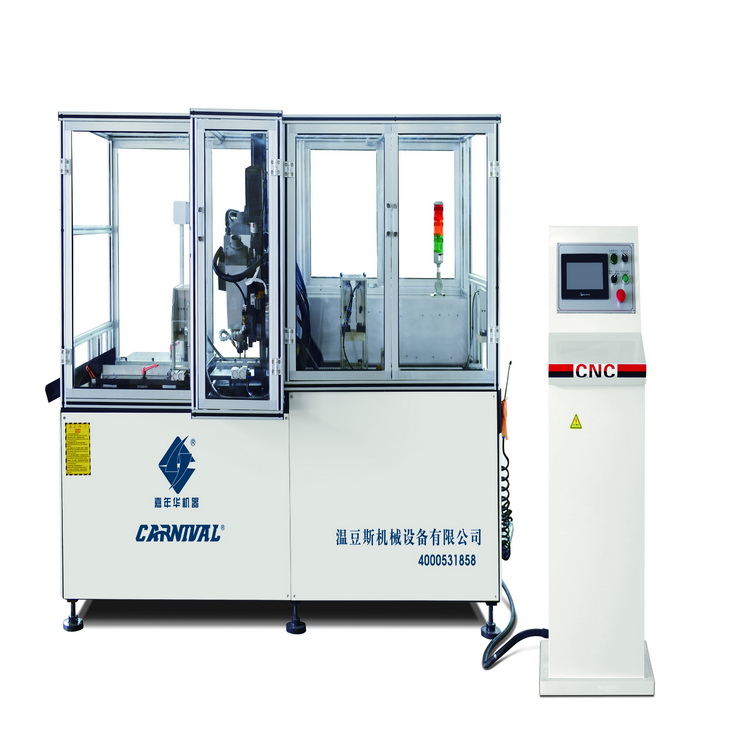 JNH-66E定制溫室鋁型材人字梁自動加工機（4軸數控）